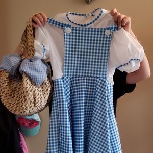 Dorothy with bad and dog